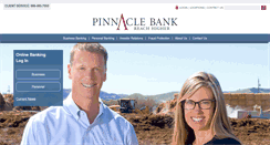 Desktop Screenshot of pinnaclebankonline.com